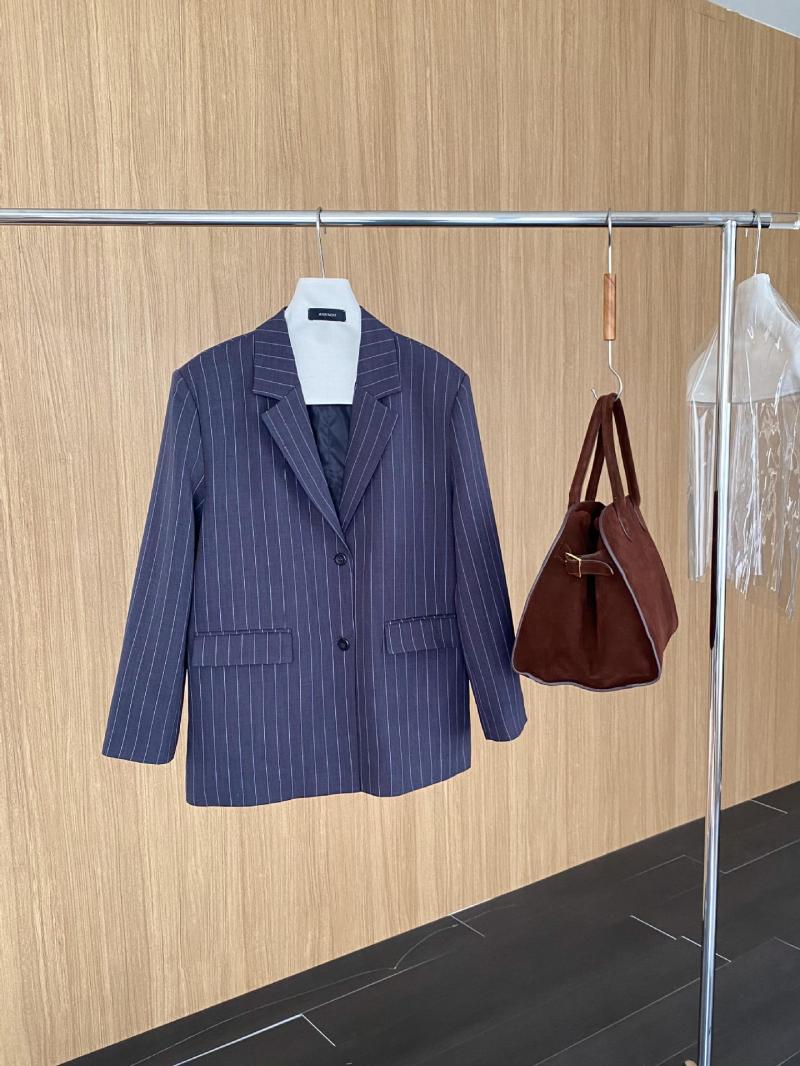 Blazer gessato Galosce in lana | Abiti e giacche Donna Abbigliamento Abiti e giacche