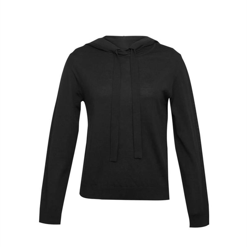 Felpa Virgola in maglia con cappuccio | Maglieria Donna Abbigliamento Donna